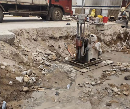 烟台公路下沉压浆